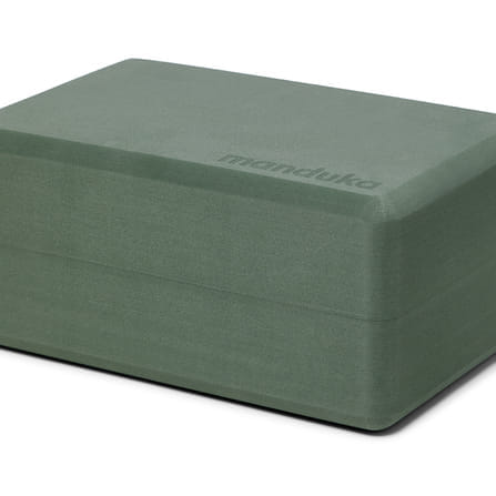 บล็อคโยคะ MANDUKA รุ่น RECYCLED FOAM - สีเขียว_4